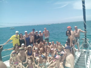 Group Catamaran Negril boat tour jamaica